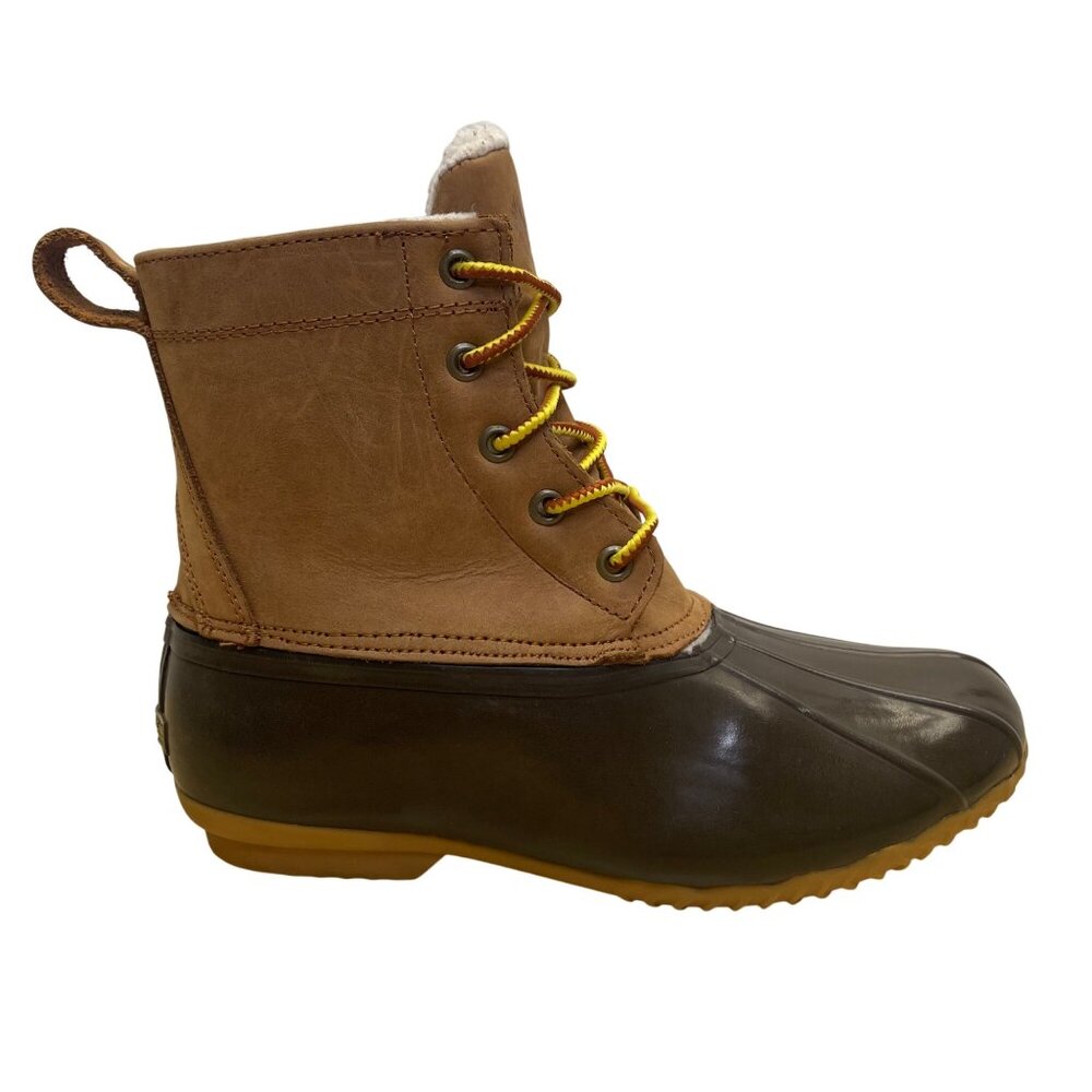 Field & Stream Men’s Brown Leather Upper Waterproof Duck Boots Size 7